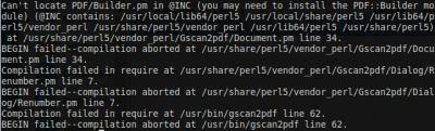 Доустановка perl-PDF-Builder не помогает,<br />все равно ошибки