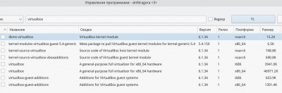 VirtualBox в dnfdragora.