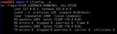 ifconfig  -a