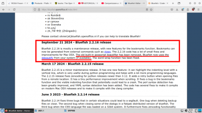 The old built-in javascript beautifier has been removed