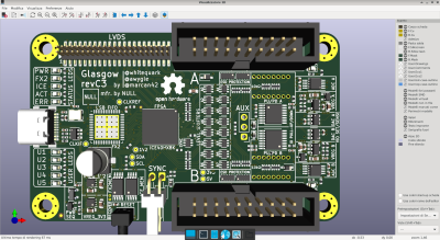 Kicad - 3D Vis.