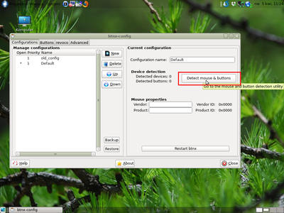 System-&gt; Administration-&gt; btnx<br /><br />/usr/sbin/btnx-config