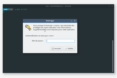 urpmi krita show prompt